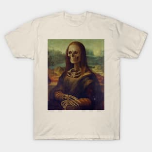 Mona Lisa skeleton T-Shirt